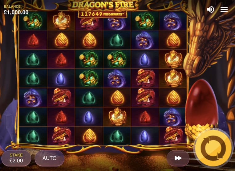 95.72% 玩家回報率 - Dragon's Fire Megaways 熱門老虎機 (Red Tiger) 龍之火