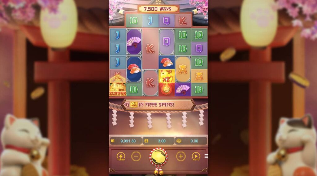 96.40% 玩家回報率 - Lucky Neko 熱門老虎機 (Pocket Games Soft) 幸運貓
