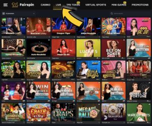 Fairspin.io Casino 公平轉動比特幣賭場 | 真人賭場
