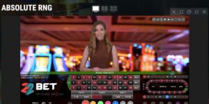 22BET 輪盤真人荷官遊戲